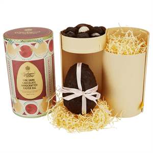 Hand Crafted Dark Chocolate Egg with Truffles 230g